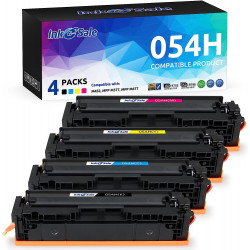 INK E-SALE Replacement for Canon 054H Color Toner Cartridges,4 Packs